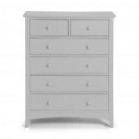 julian-bowen/Cameo 4+2 Drawer Chest Dove Grey - Front.jpg