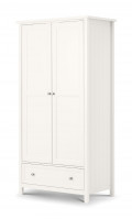 julian-bowen/Maine 2 Door Wardrobe White - Closed.jpg