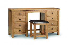 julian-bowen/Marlborough Twin Pedestal Dressing Table & Stool.jpg