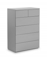 julian-bowen/Monaco 4+2 Drawer Chest Grey - Angle.jpg