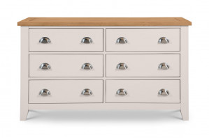 julian-bowen/Richmond 6 Drawer Wide Chest - Front.jpg
