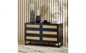 julian-bowen/padstow-6-drawer-chest-black-roomset.jpg