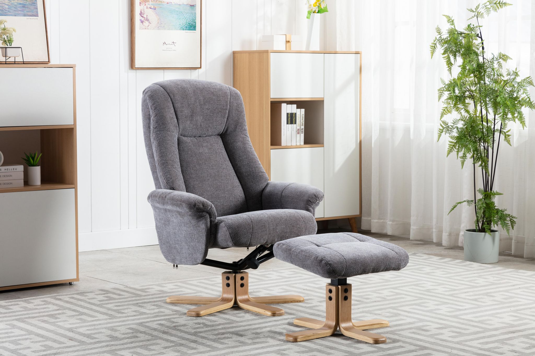 Deans Furnishers - Upholstery - Hawaii Charcoal